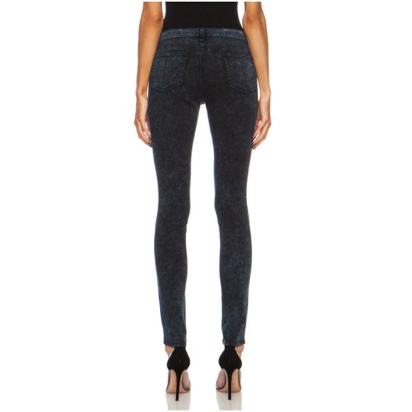 Rag & Bone Leggings in "Rosebowl Navy" - Picture 3 of 12